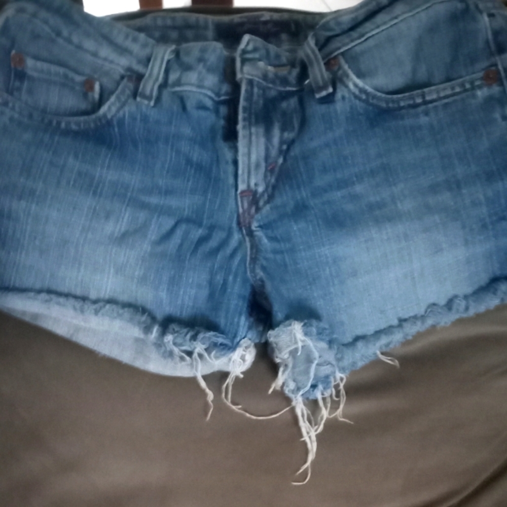 Jean cut off shorts